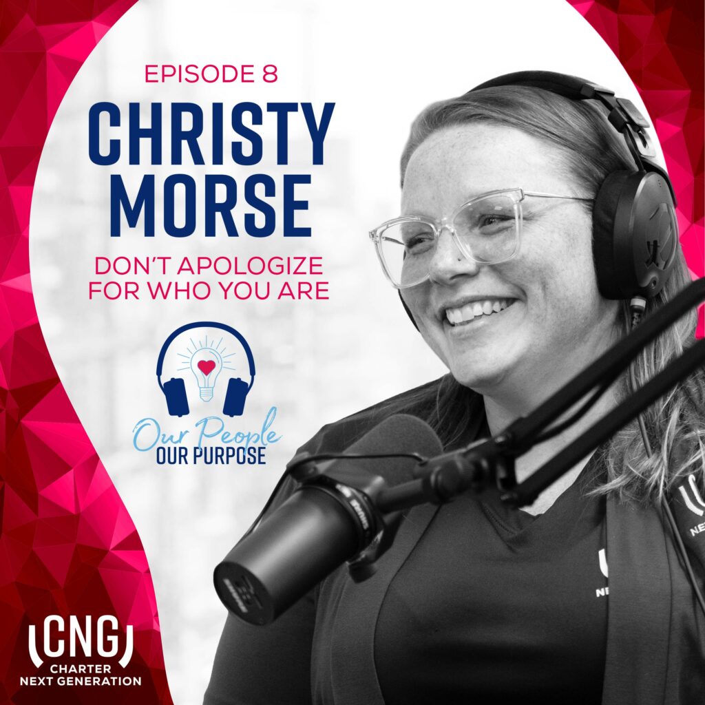 Enjoy Christy Moore's inspiring podcast series where he encourages you to embrace your true self and not apologize for who you are.