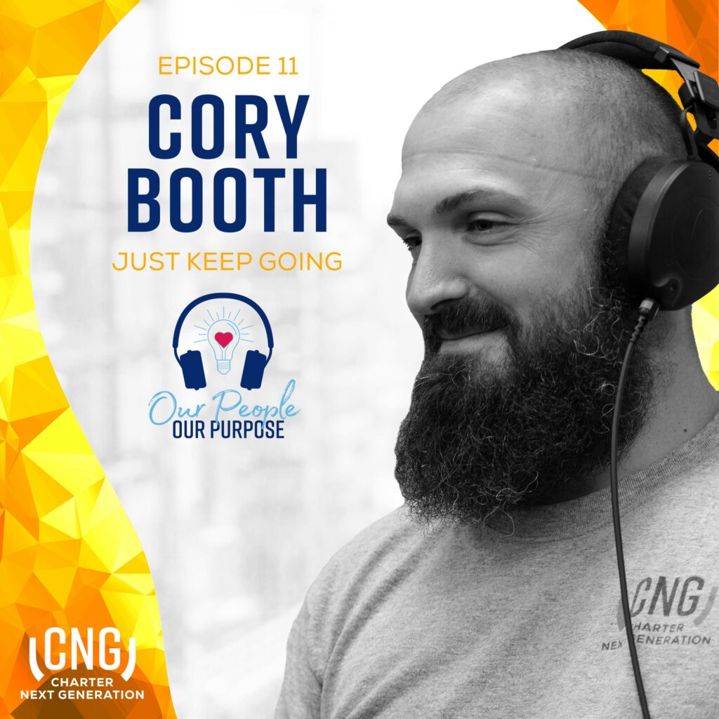 episode 11 of the OPOP podcast series features Cory Booth