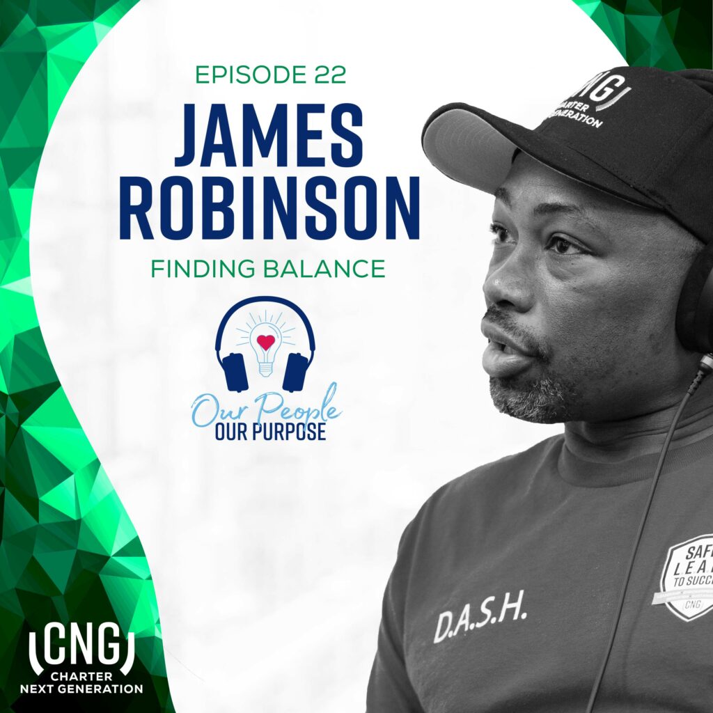 James Robinson share an impactful conversation about James’ upbringing, his life outside of CNG today, and more.